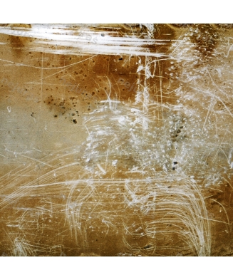 Brown grunge textured background with scratches and grain.